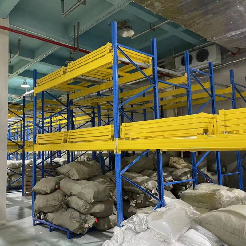 Durable Structural Design Steel Warehouse Rack Storage Racks Push Back Pallet Racking Systems with ISO 9001 &amp; CE Certified