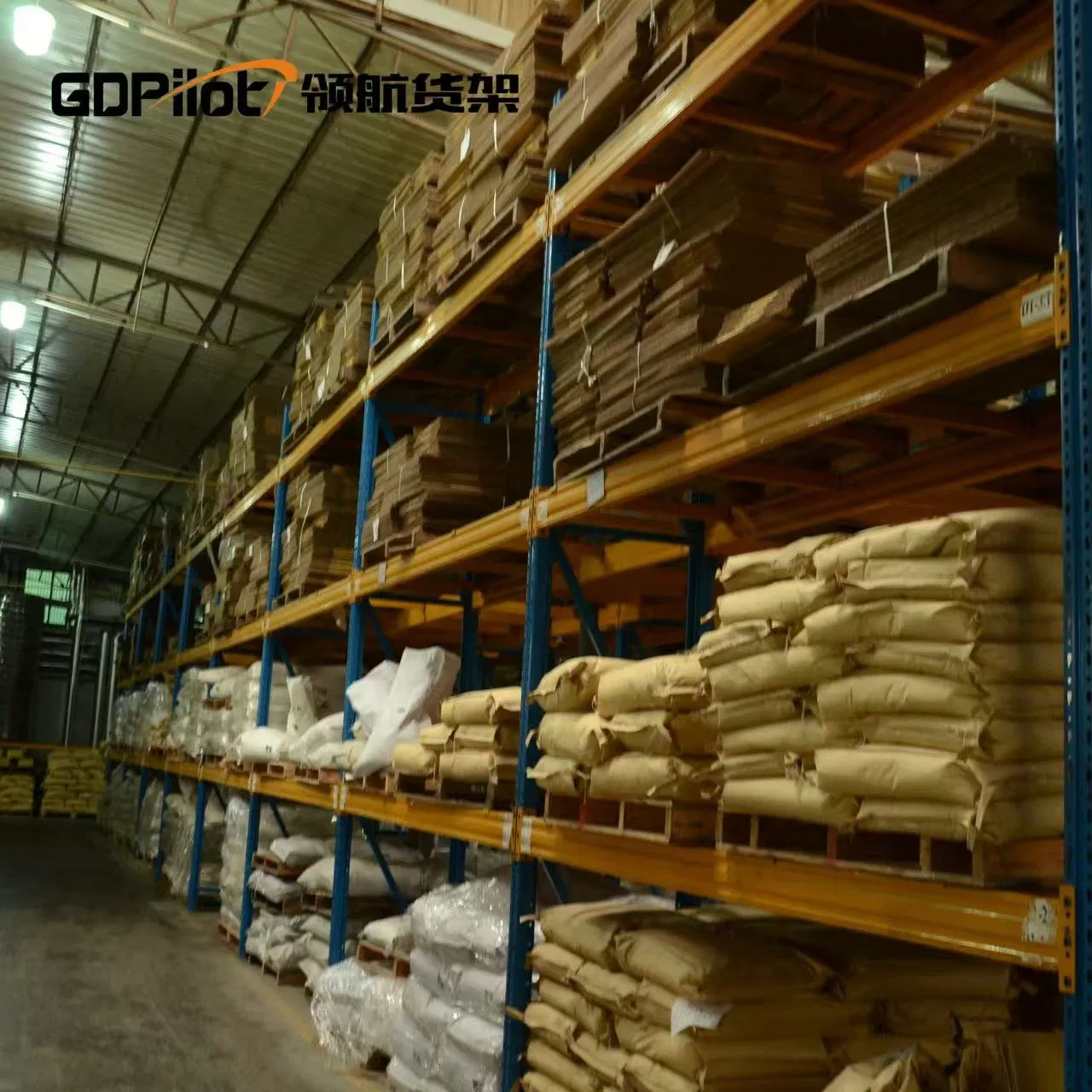 Double Deep Narrow Aisle High Efficiency Warehouse Pallet Storage System Solution Heavy Duty Rack