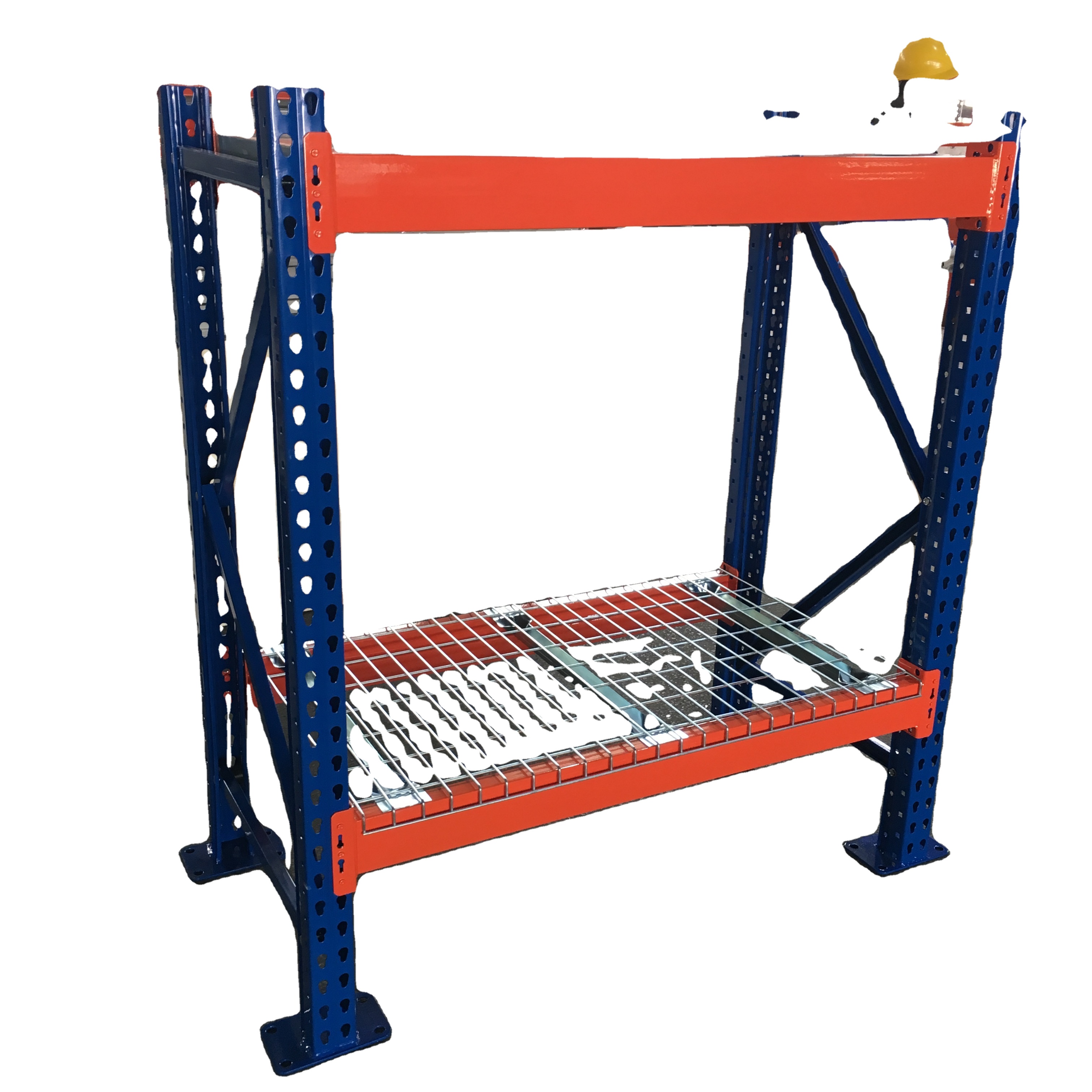 Storage Rack Warehouse Industrial Teardrop Pallet Storage Shelf Rack Industrial Storage