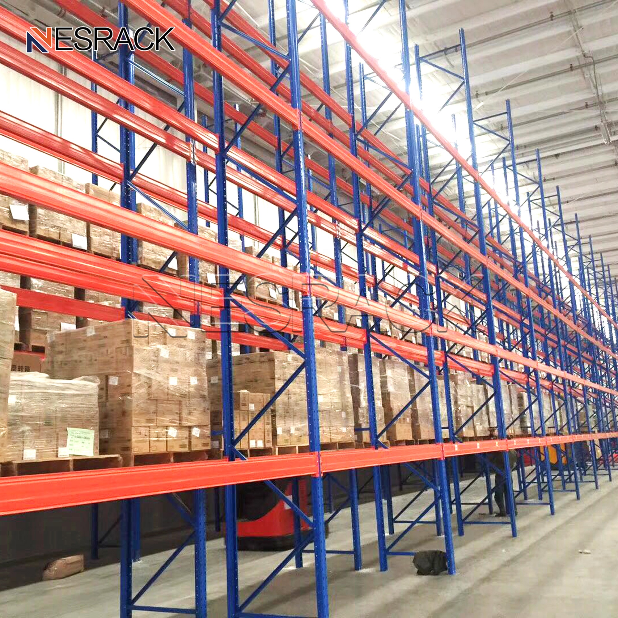 High Quality Intelligent Warehouse Storage Equipment Pallet Racking Beams And Uprights Stacking Racks &amp; Shelves