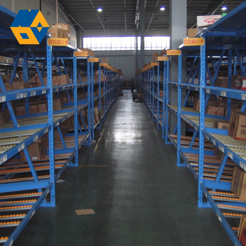 NOVA Steel Storage Shelving With Gravity Carton Flow Rack Feature Roller Warehouse Rack