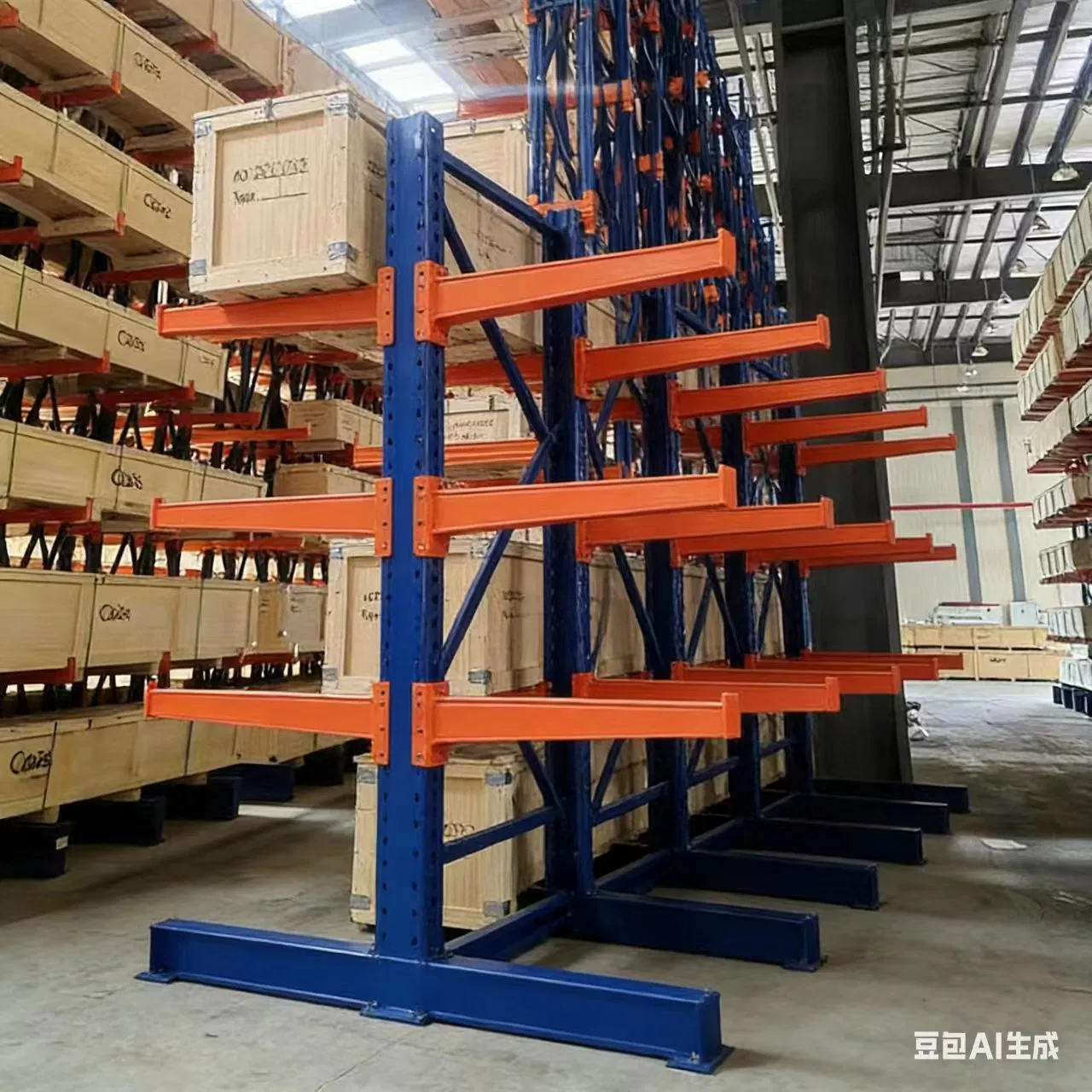 Custom-Designed Single and Double Side Arm Cantilever Cable Reel Racks