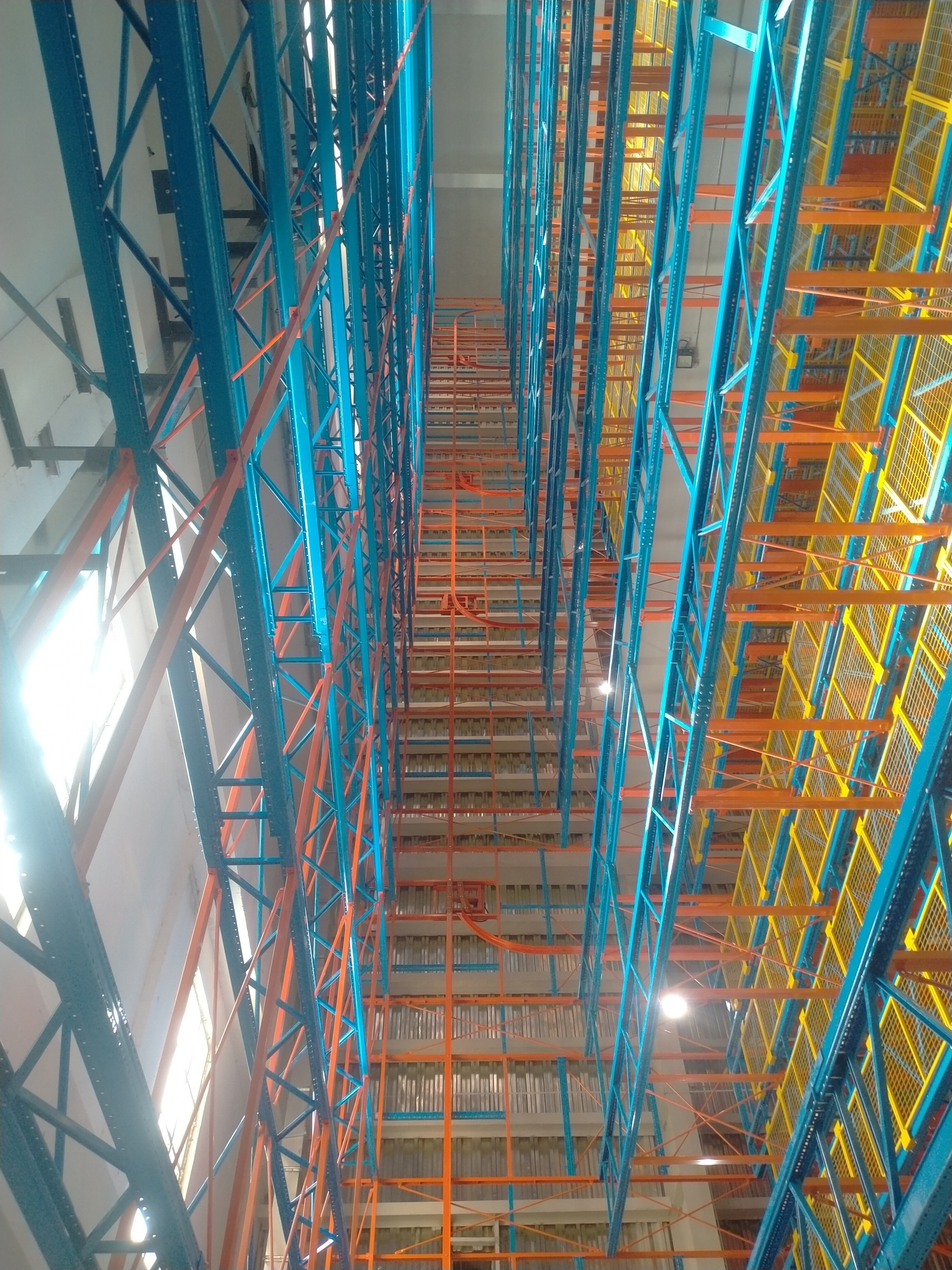 DONGJIAN Multi Level Rack ASRS Warehouse Robot Storage Retrieval Picking System Asrs Racking System