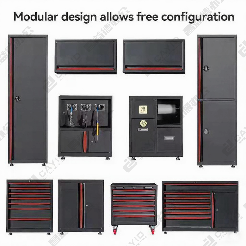 CYD- Heavy Duty Stainless Steel Table Top Combination Tool Cabinets Workshop Metal Work Bench Tool Bench Workstation