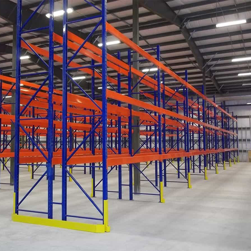 Separate Channel Access 5 Layer Metal Pallet Stacking Frame Warehouse Rack for Logistics Transit Center Storage