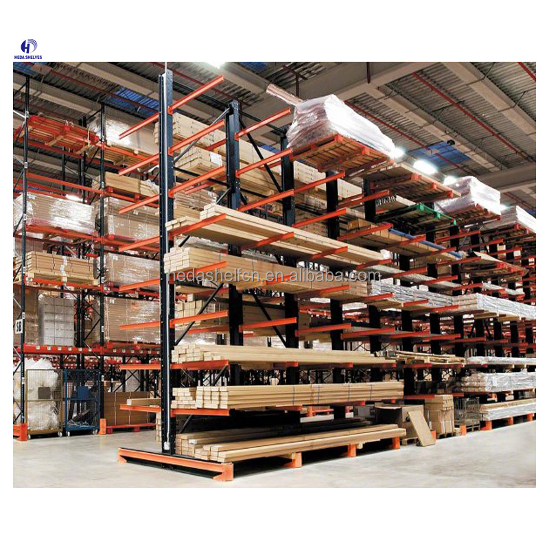Warehouse Cantilever Storage View
