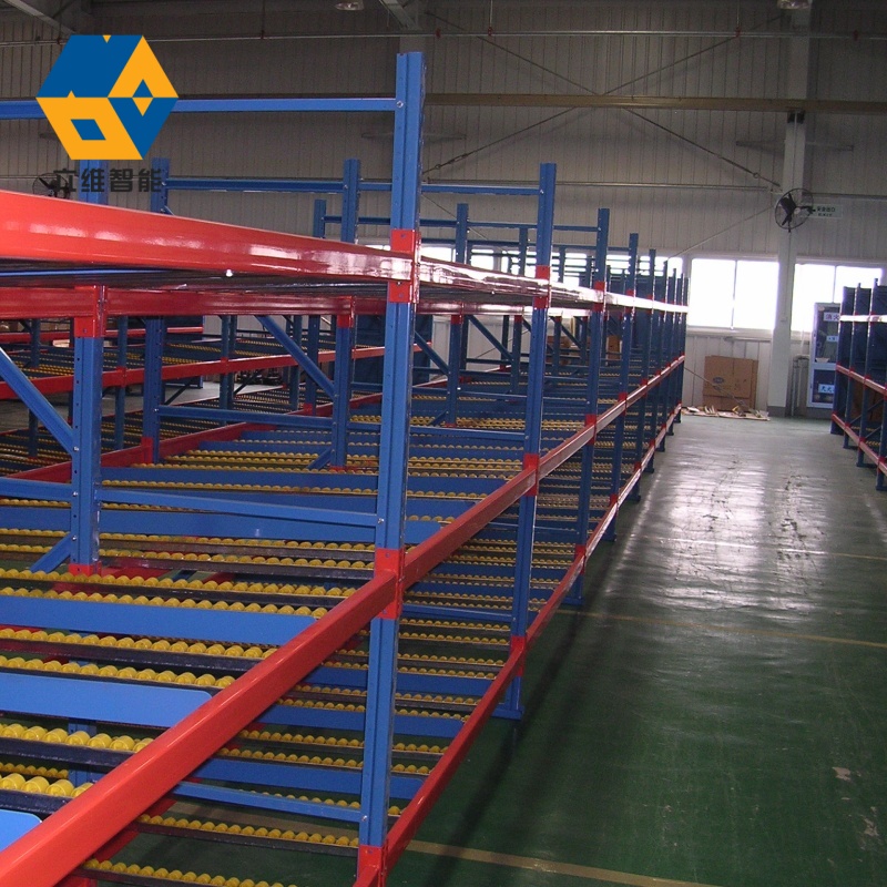 NOVA Steel Storage Shelving With Gravity Carton Flow Rack Feature Roller Warehouse Rack