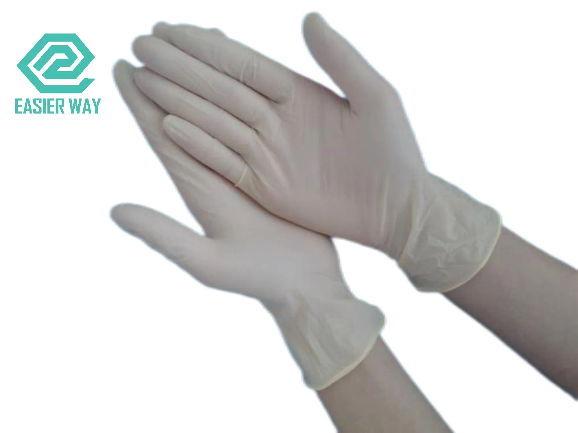 قفاز فحص لاتكس طبي disposable مع بودرة أو بدون بودرة