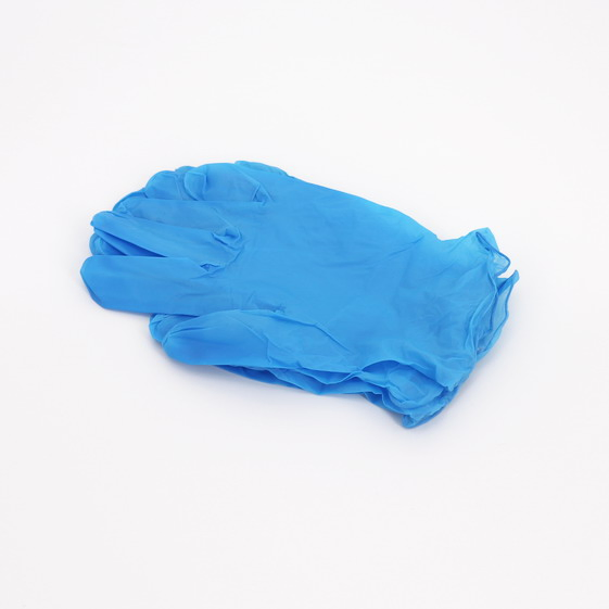 قفازات نيتريل disposable خالية من البودرة أو مع البودرة للفحص الطبي
