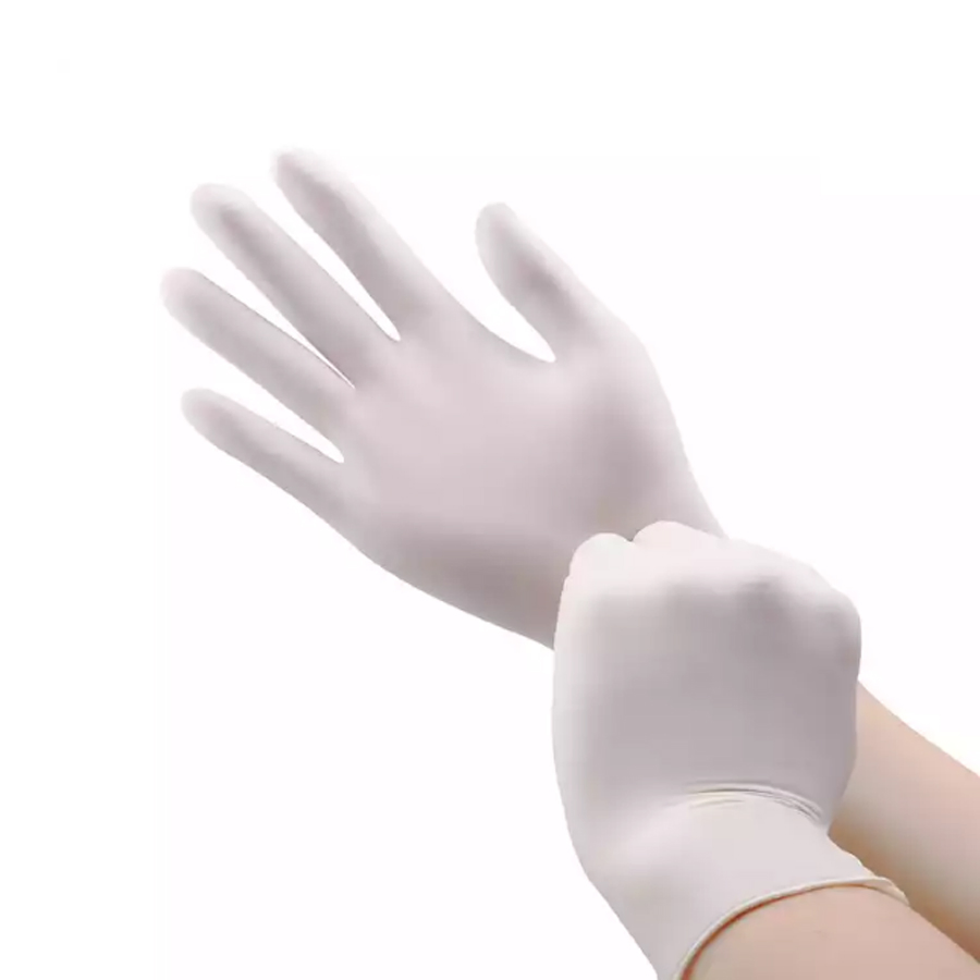 قفازات طبية لاتكس disposable للاستخدام في المستشفيات والعيادات