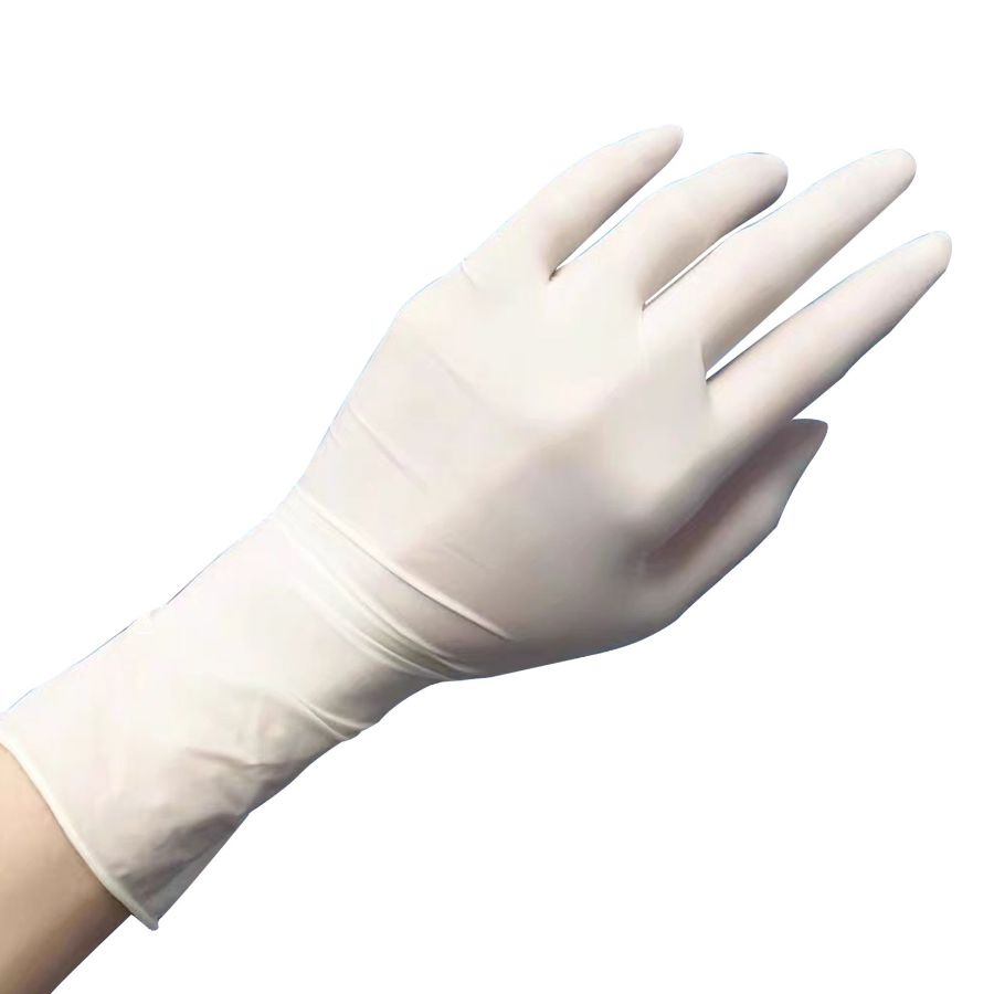 قفازات لاتكس disposable للاستخدام الطبي (خالية من البودرة)