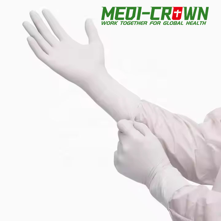 قفازات لاتكس ذات ملمس للاستخدام الطبي - عينة مجانية متاحة