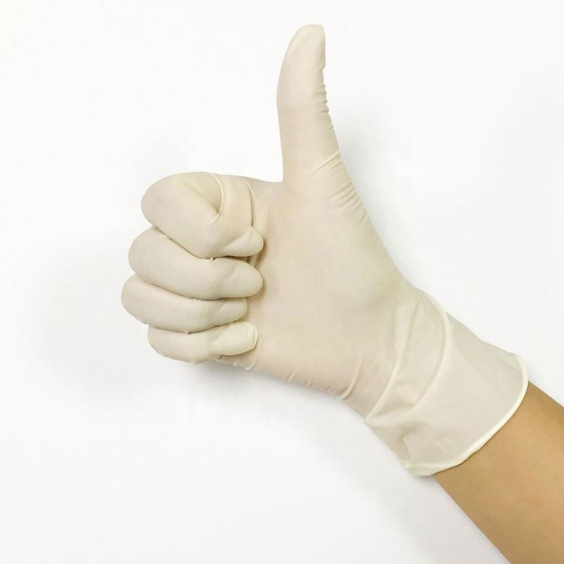مصنع إمدادات طبية Disposable مصنع صيني معتمد من CE وISO وFDA قفازات فحص مطاطية معقمة خالية من المسحوق قفازات جراحية
