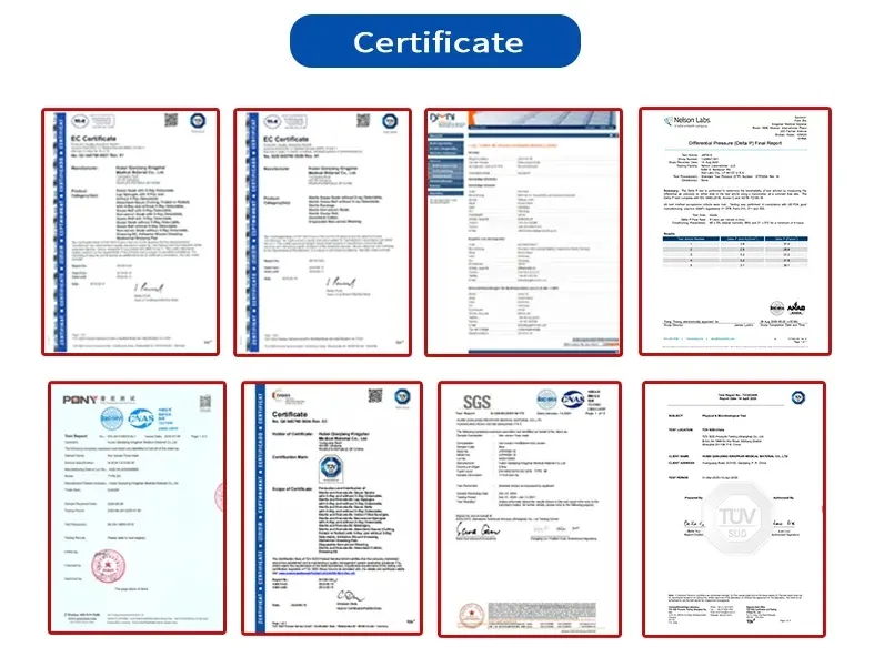 Certificates