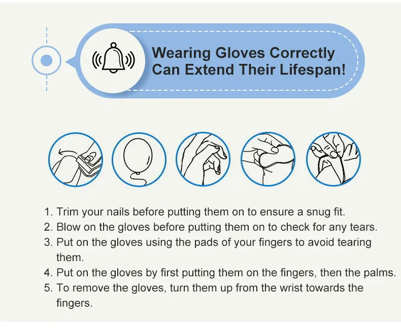Medical Latex Gloves 8