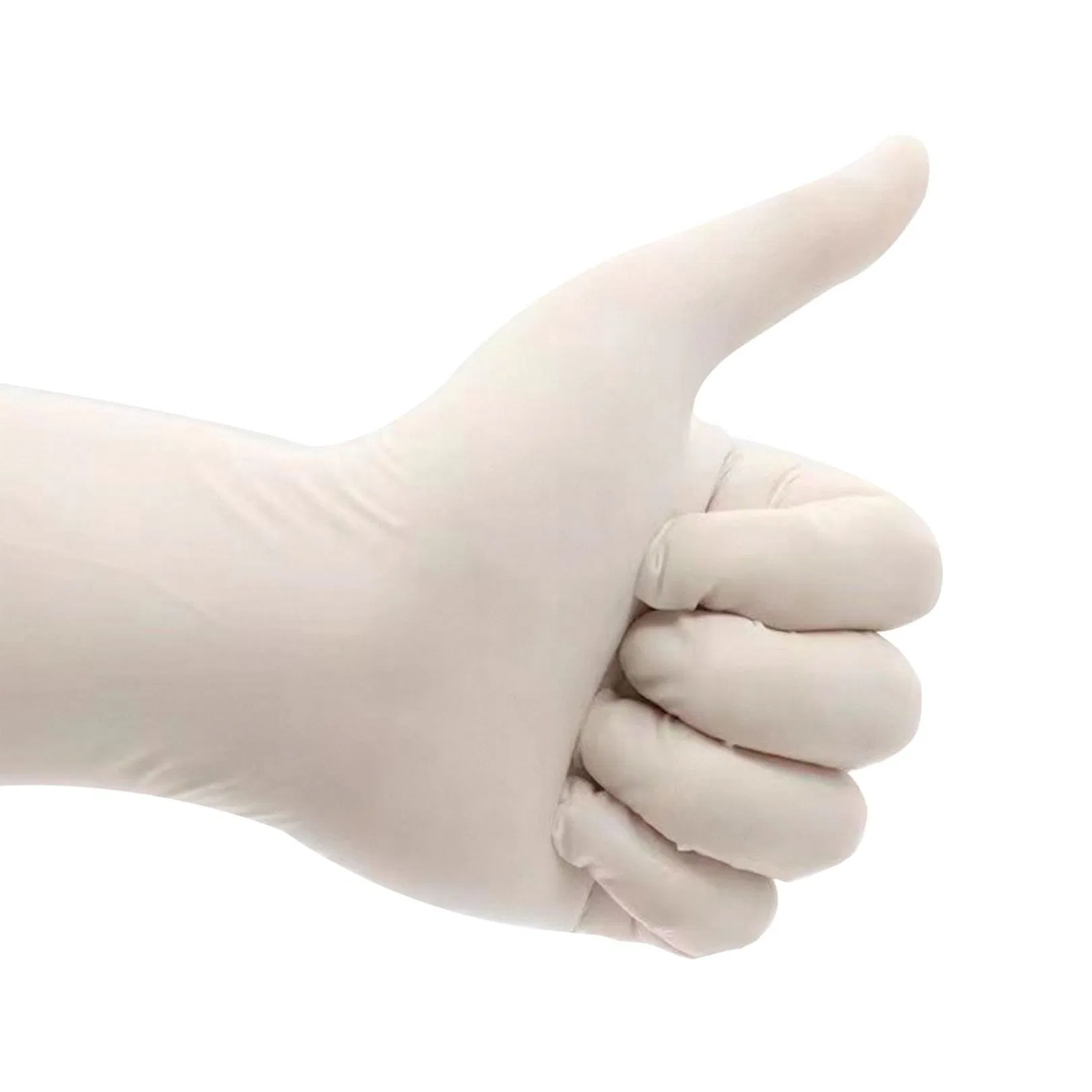 قفازات طبية لاتكس disposable مع أو بدون بودرة لفحص المرضى مع شهادة CE و ISO