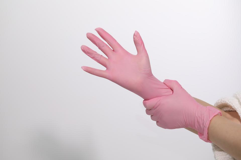 قفازات فحص لاتكس طبية ذات جودة عالية بالجملة قفازات فحص مطاطية disposable