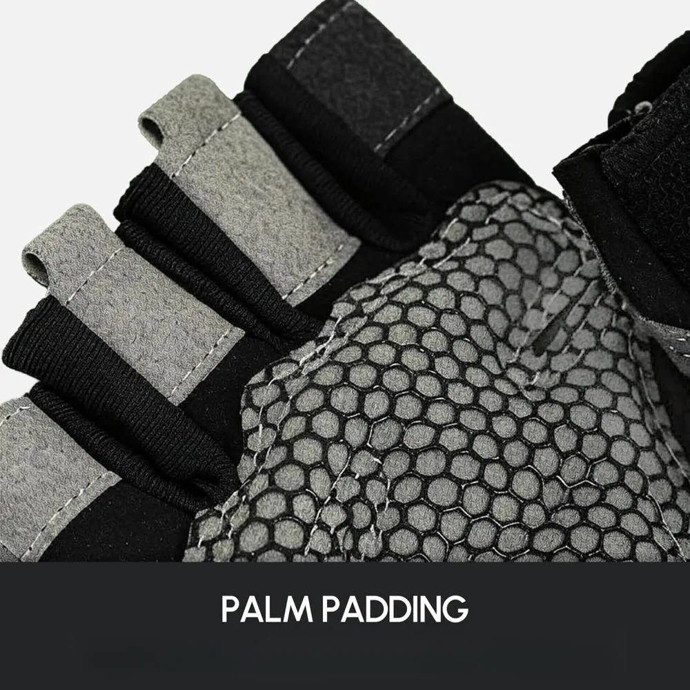 Half-Finger Gym Sports Gloves Designed for Fitness, Outdoor Activities, and Cycling with Features