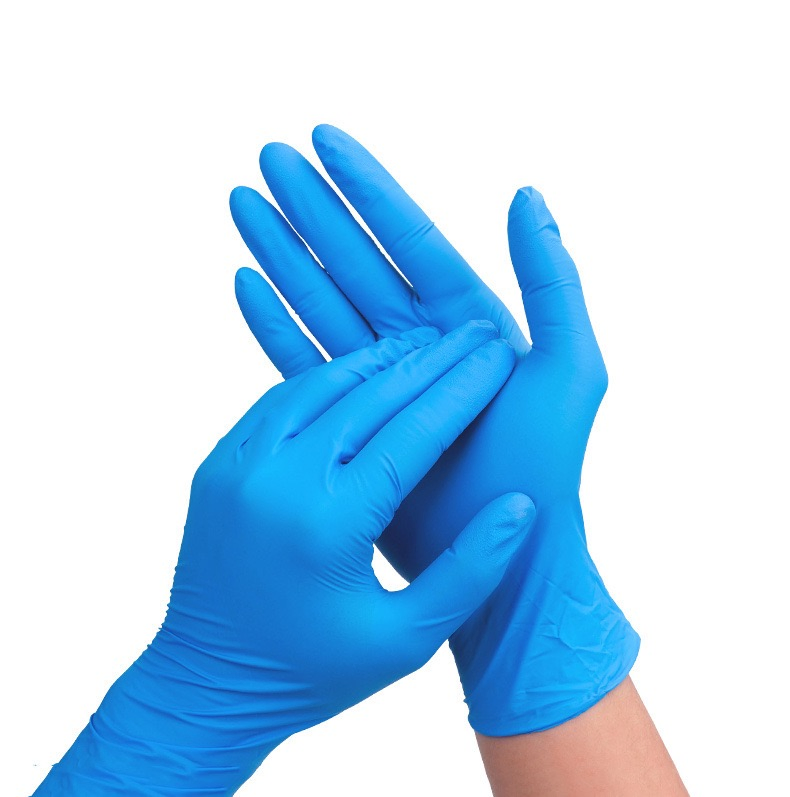 قفازات نيتريل ولاتكس disposable طبية - قفازات فحص نيتريل خالية من البودرة