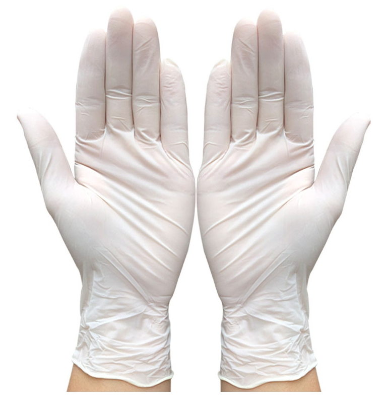 قفازات نيتريل disposable زرقاء مقاومة للمواد الكيميائية الطبية، مضادة للانزلاق، صلبة، متينة، خالية من البودرة