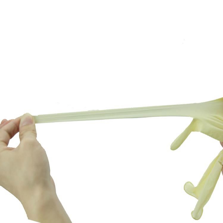 مصنع إمدادات طبية Disposable مصنع صيني معتمد من CE وISO وFDA قفازات فحص مطاطية معقمة خالية من المسحوق قفازات جراحية