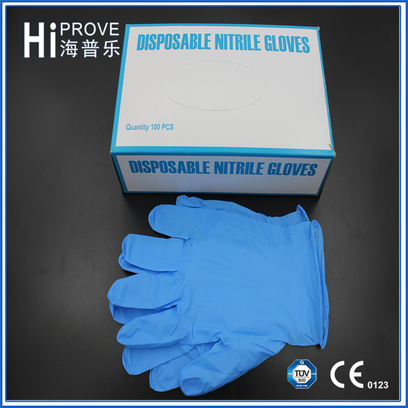 قفازات فحص طبية نيتريل disposable