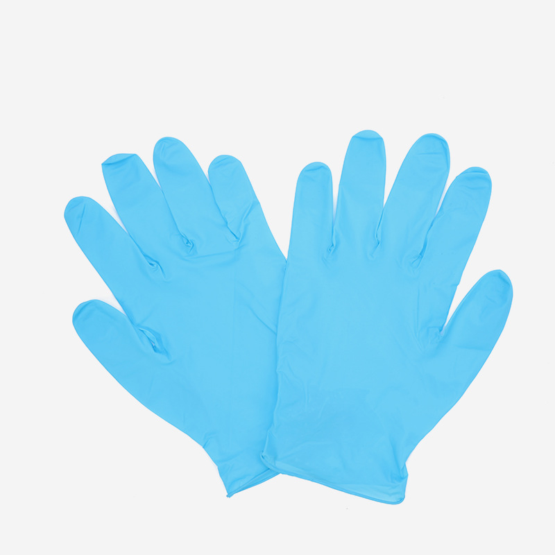 قفازات طبية نيتريل PVC لاتكس disposable قوية للغاية ذات مرونة عالية للفحص