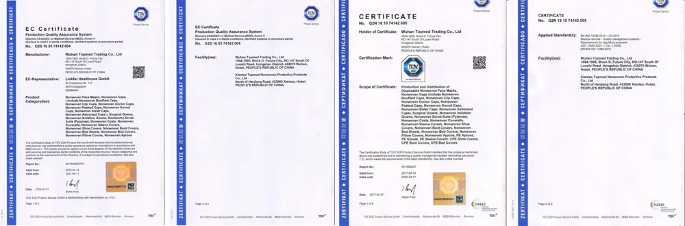 Certificates