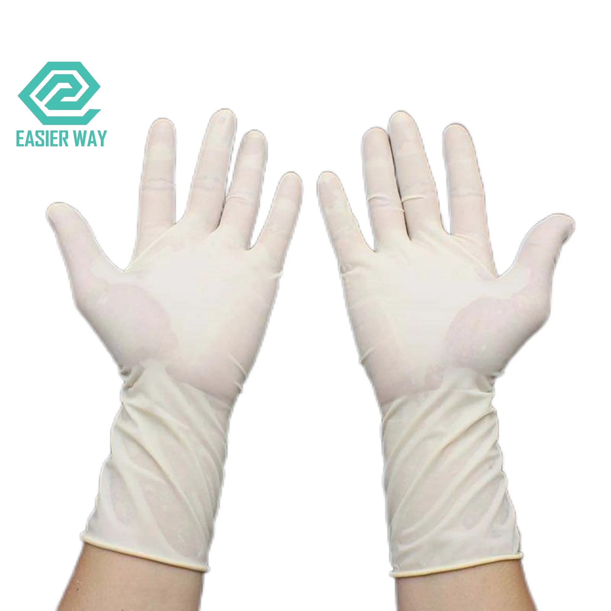 قفاز فحص لاتكس طبي disposable مع بودرة أو بدون بودرة