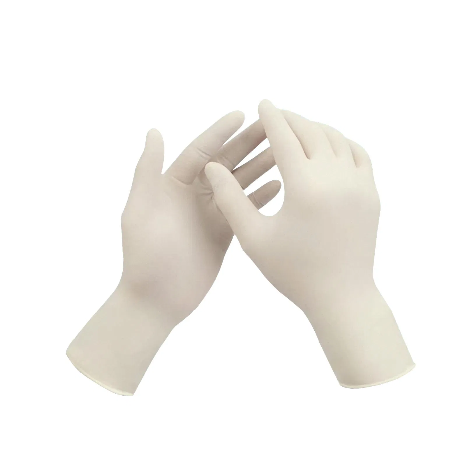 قفازات طبية لاتكس disposable مع أو بدون بودرة لفحص المرضى مع شهادة CE و ISO