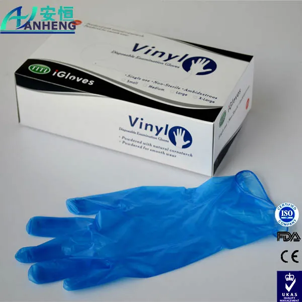 قفازات فينيل PVC