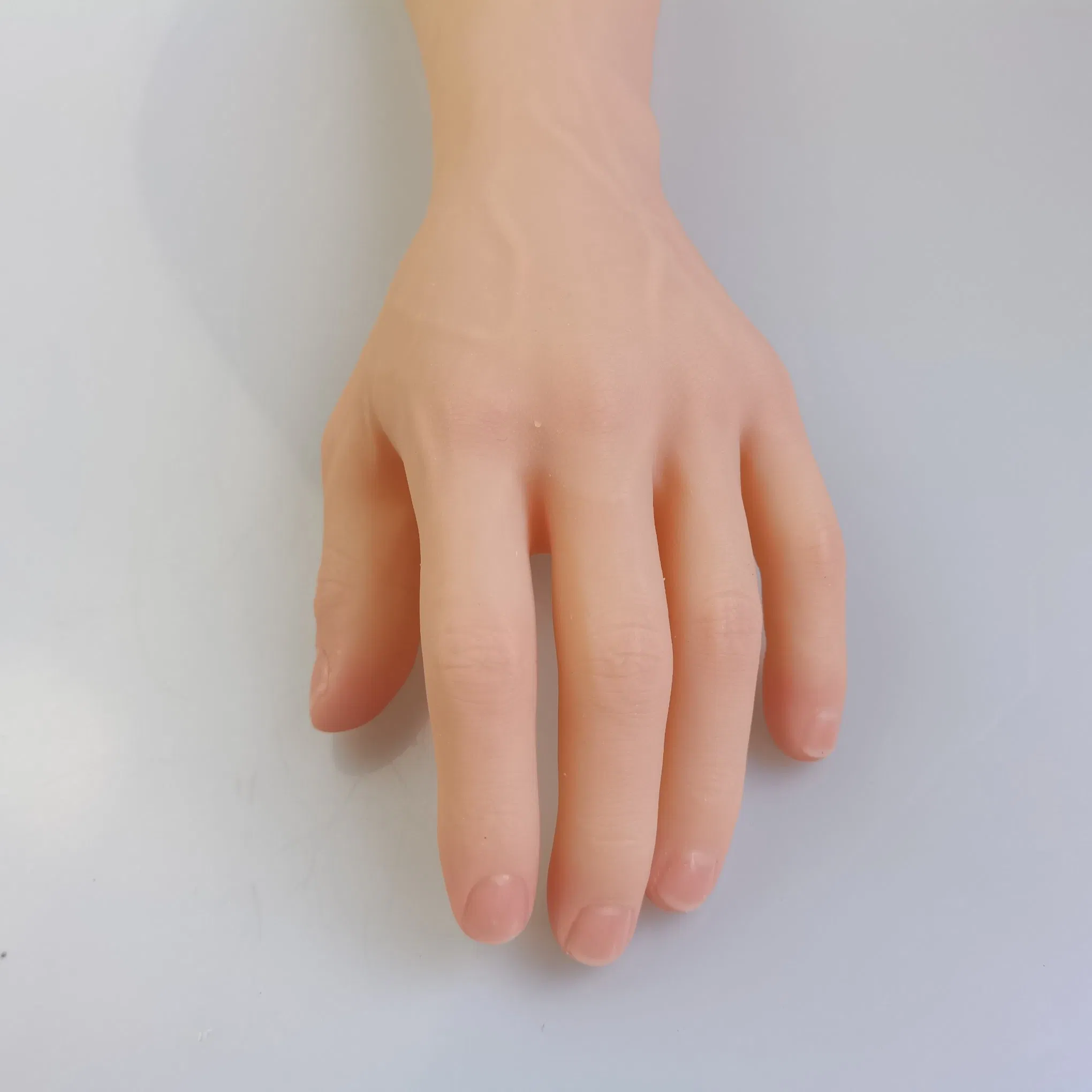 قفازات تجميلية (مزودة بسحاب وحشوة) طبية للأطراف الاصطناعية العلوية