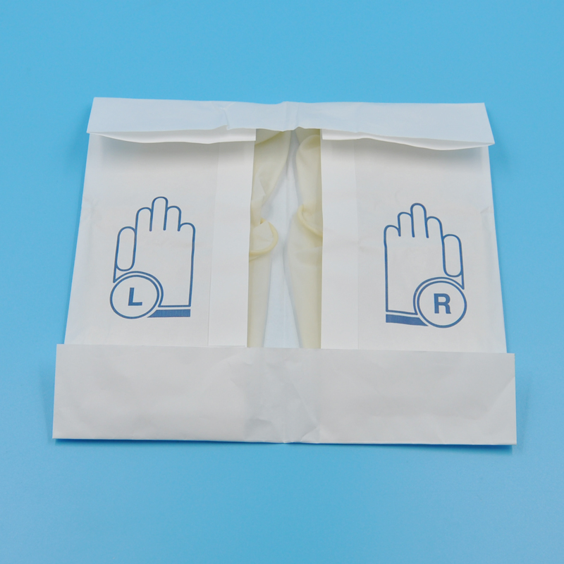 قفازات جراحية طبية معقمة disposable من اللاتكس المطاطي، خالية من المسحوق، ذات جودة عالية مع شهادة CE