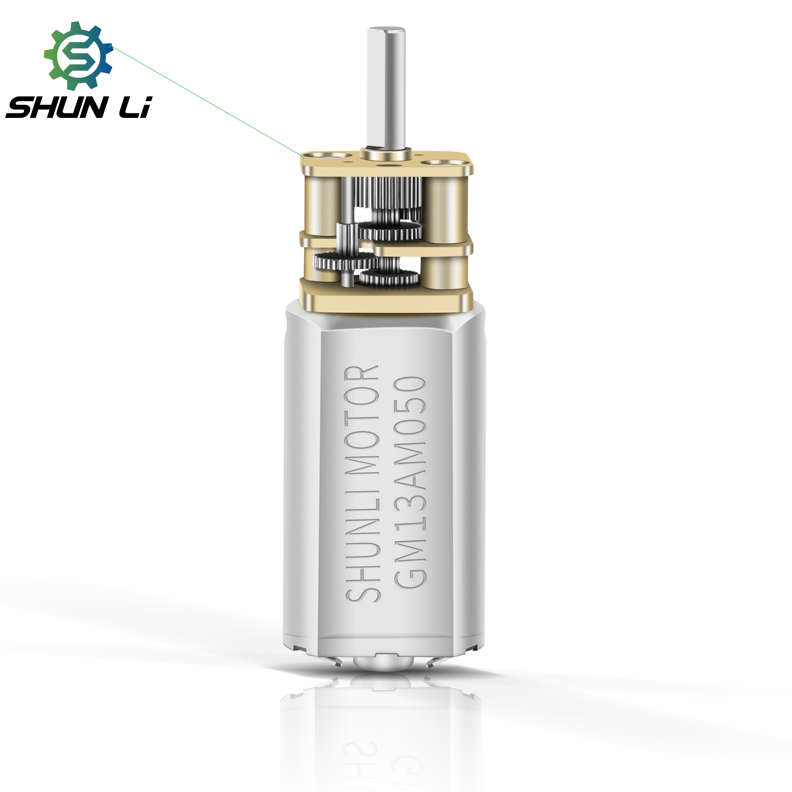 Dual Shaft Mini Generator Geared Dc Motor Low Speed 3 Volt 6 Volt 12v Permanent Magnet FAN Boat Brush
