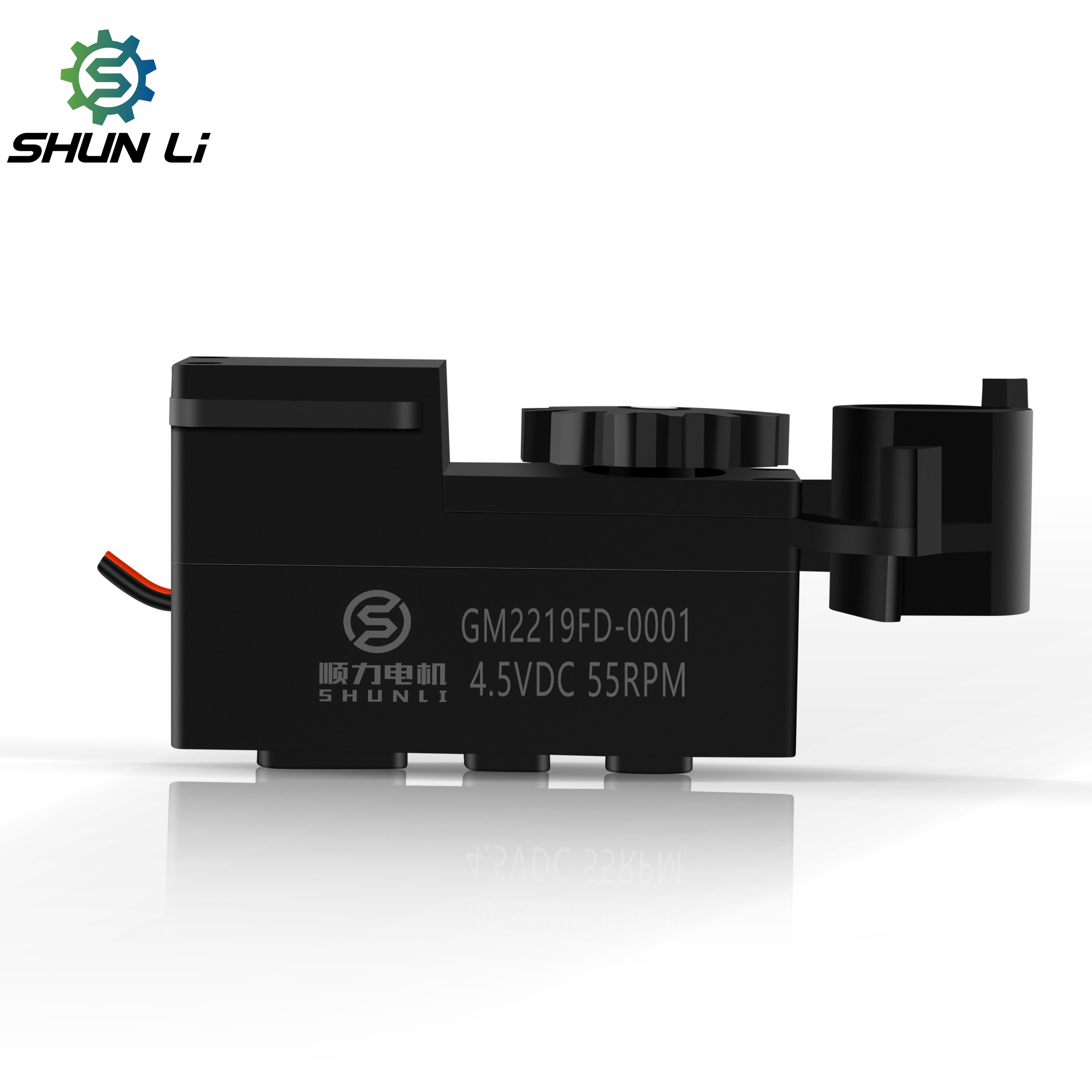 Shunli 4.5v Dc Gear Patent Motor for Dc Motor Shunli Permanent Magnet Brush Customized 30-100RPM
