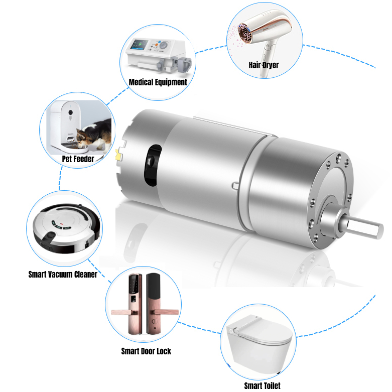 Shunli Custom Reduction Micro Planetary Gearbox Permanent Magnet Brushless Brush DC Motor 1.5V 3V 12V 24V for Dc Motor Toy