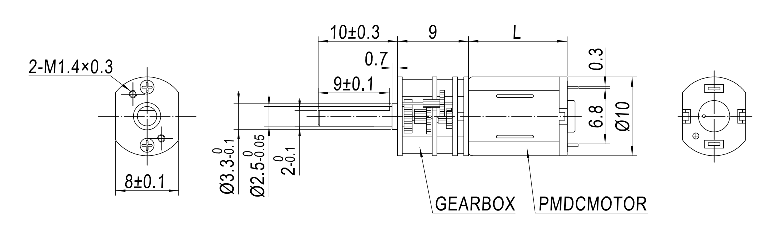 Technical Specifications Diagram