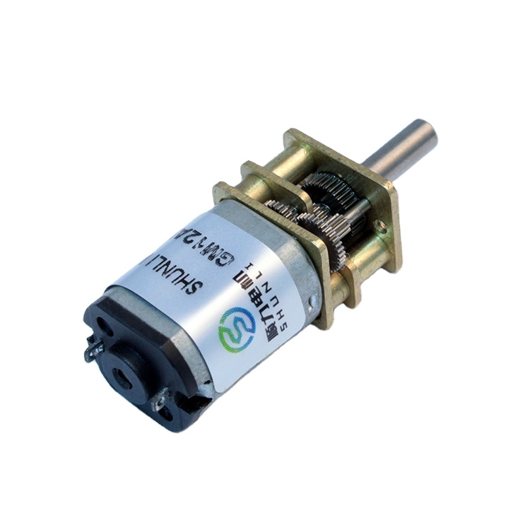 12mm motor with gearbox for smart home appliance  6v 12volt dc small gear motor
