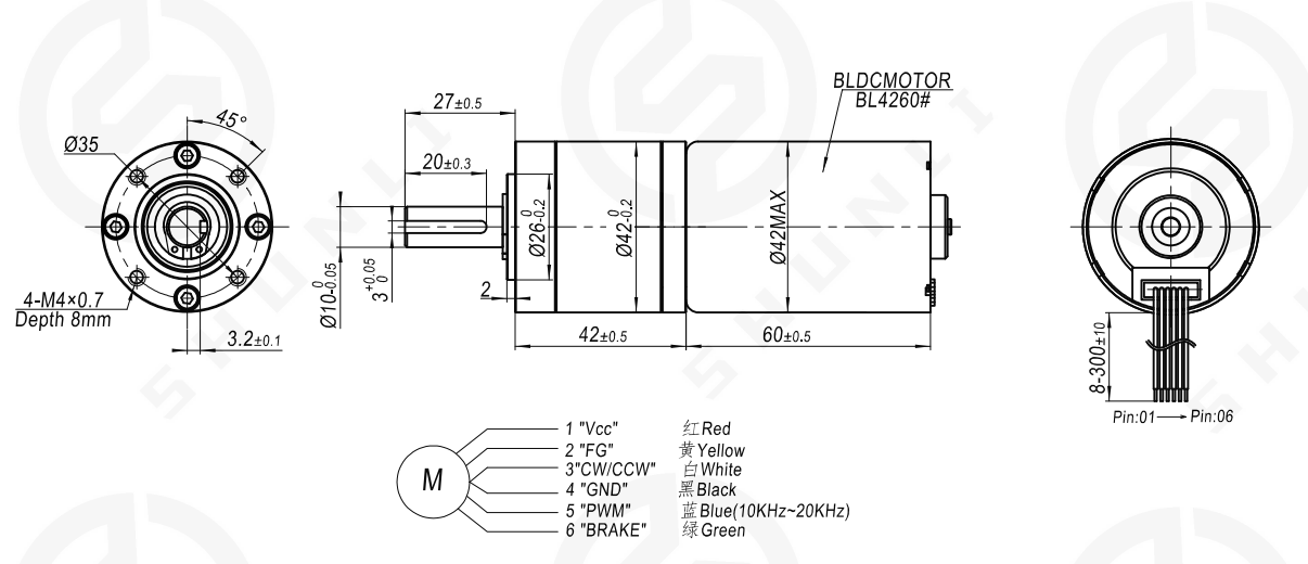 Technical Dimensions Schematic