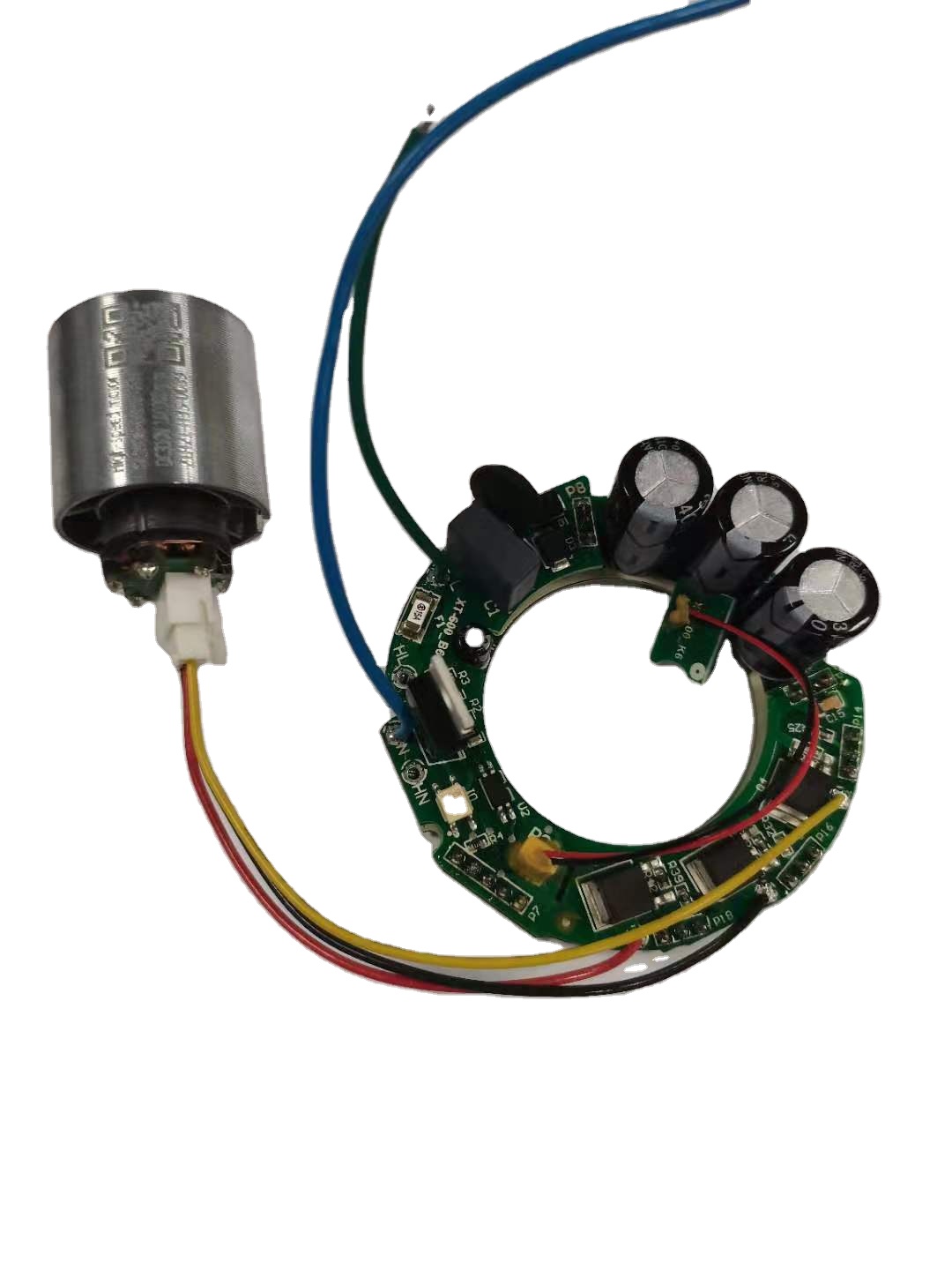 Shunli High Speed 10000RPM 12V 24V Brushless DC Motor High Power 10w With Customized Control Board for Hair Dryer