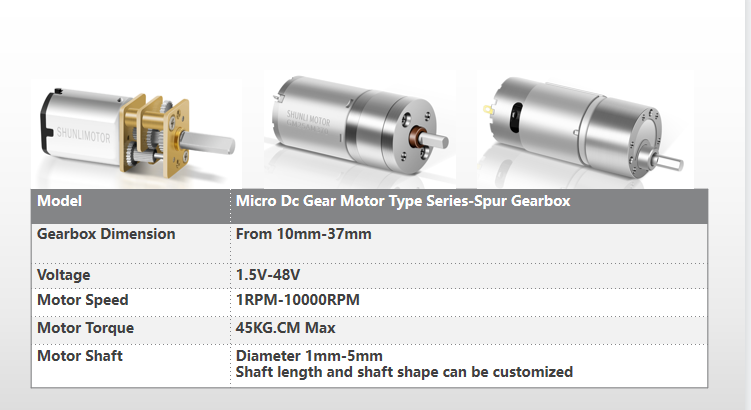 Custom Reduction Micro Planetary Gearbox Permanent Magnet Brushless Brush DC Motor 1.5V 3V 12V 24V for Dc Motor Toy