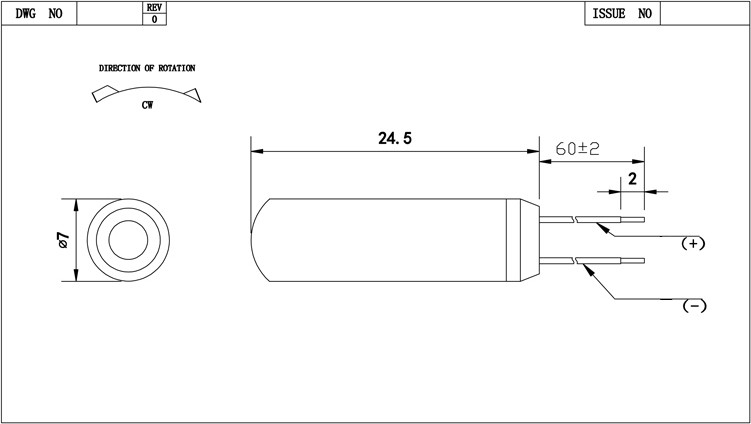 Low Power 1.5v 6mm Dc Micro Vibrating Motor for Machine Toy