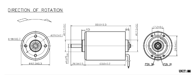 Power Brushless Dc Motor 12v 18v 24v 1500 RPM 3000 RPM 4000 RPM Micro Motor Permanent Magnet 5MM High Torque Brushless Motor