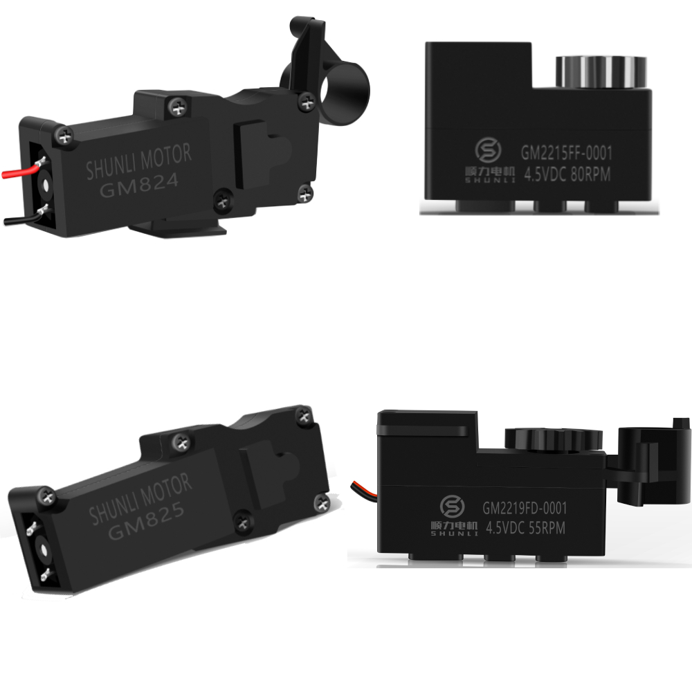 Shunli 4.5v Dc Gear Patent Motor for Dc Motor Shunli Permanent Magnet Brush Customized 30-100RPM