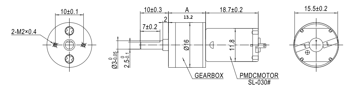 GM16AM030 Reference Drawing