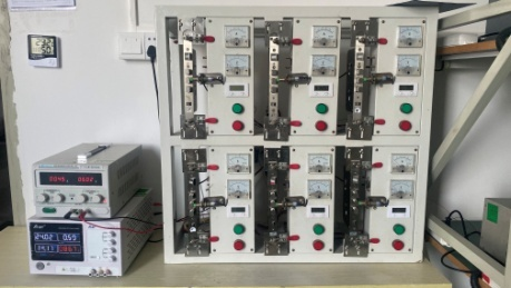 Aging Shelf for motor accelerated life testing and reliability validation at Luv Motors