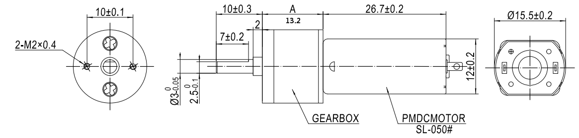 GM16AM050 Reference Drawing