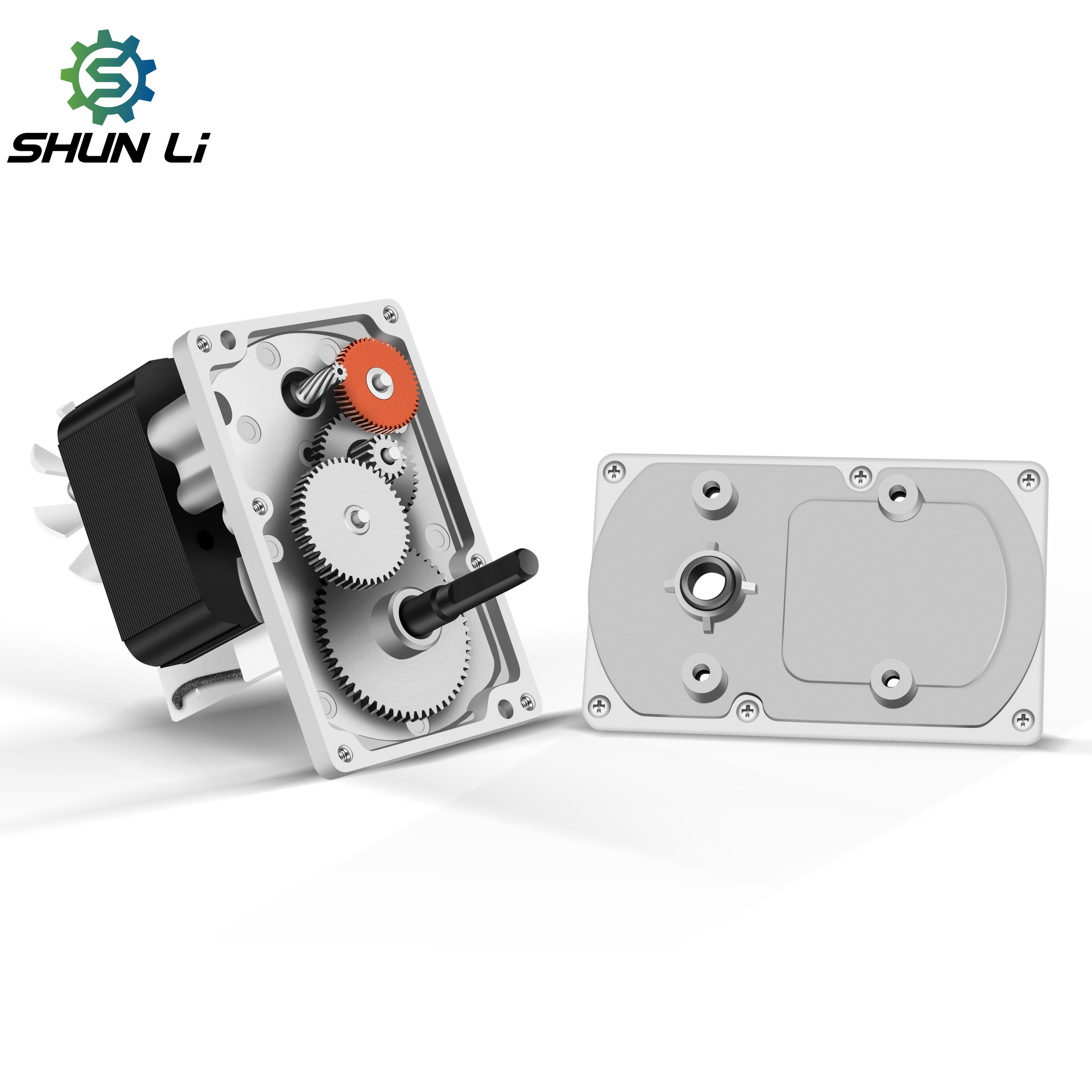 Custom 220v Single Phase Asynchronous Motor 230v 25 Watt Shaded Pole Ac Gear Motor