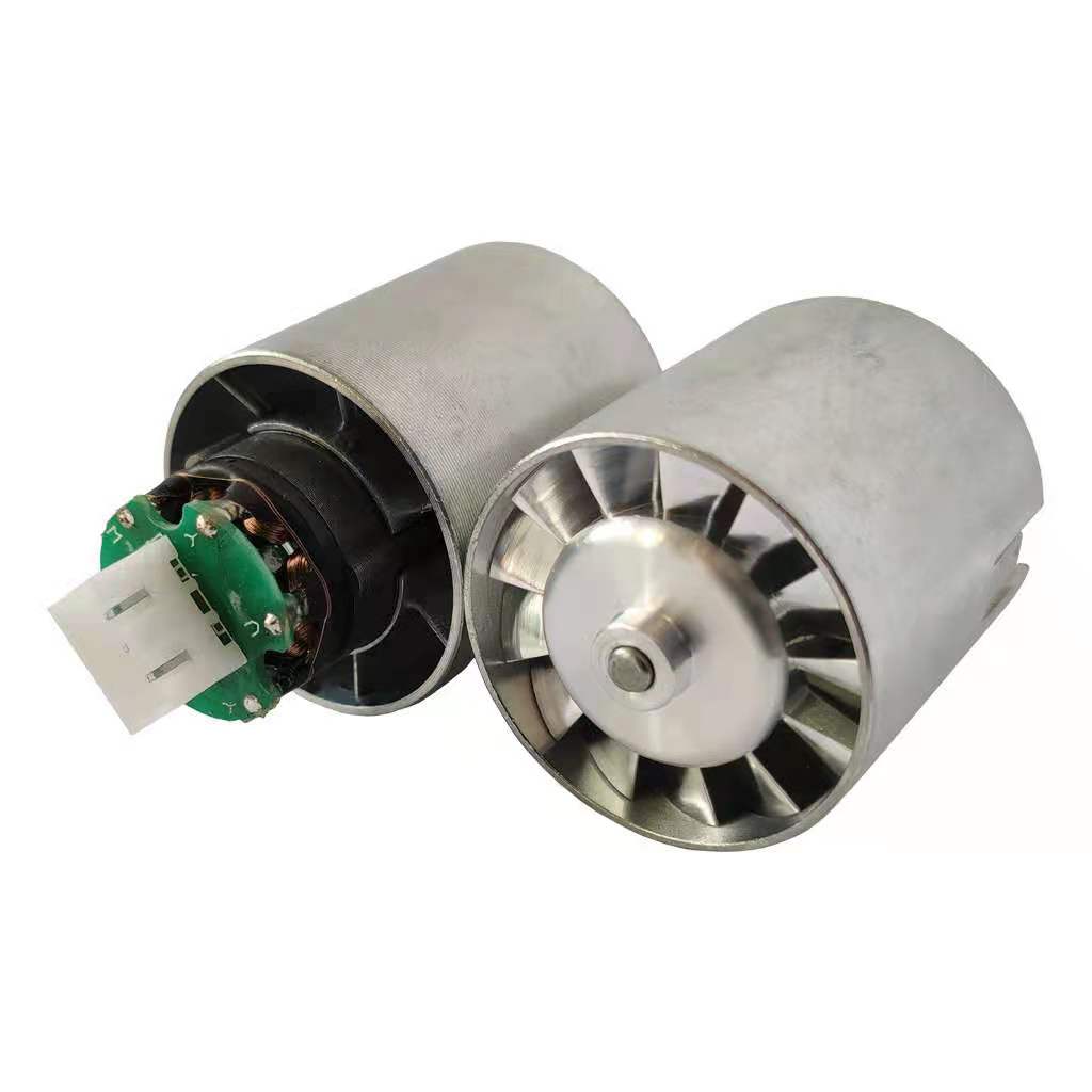 Shunli High Speed 10000RPM 12V 24V Brushless DC Motor High Power 10w With Customized Control Board for Hair Dryer