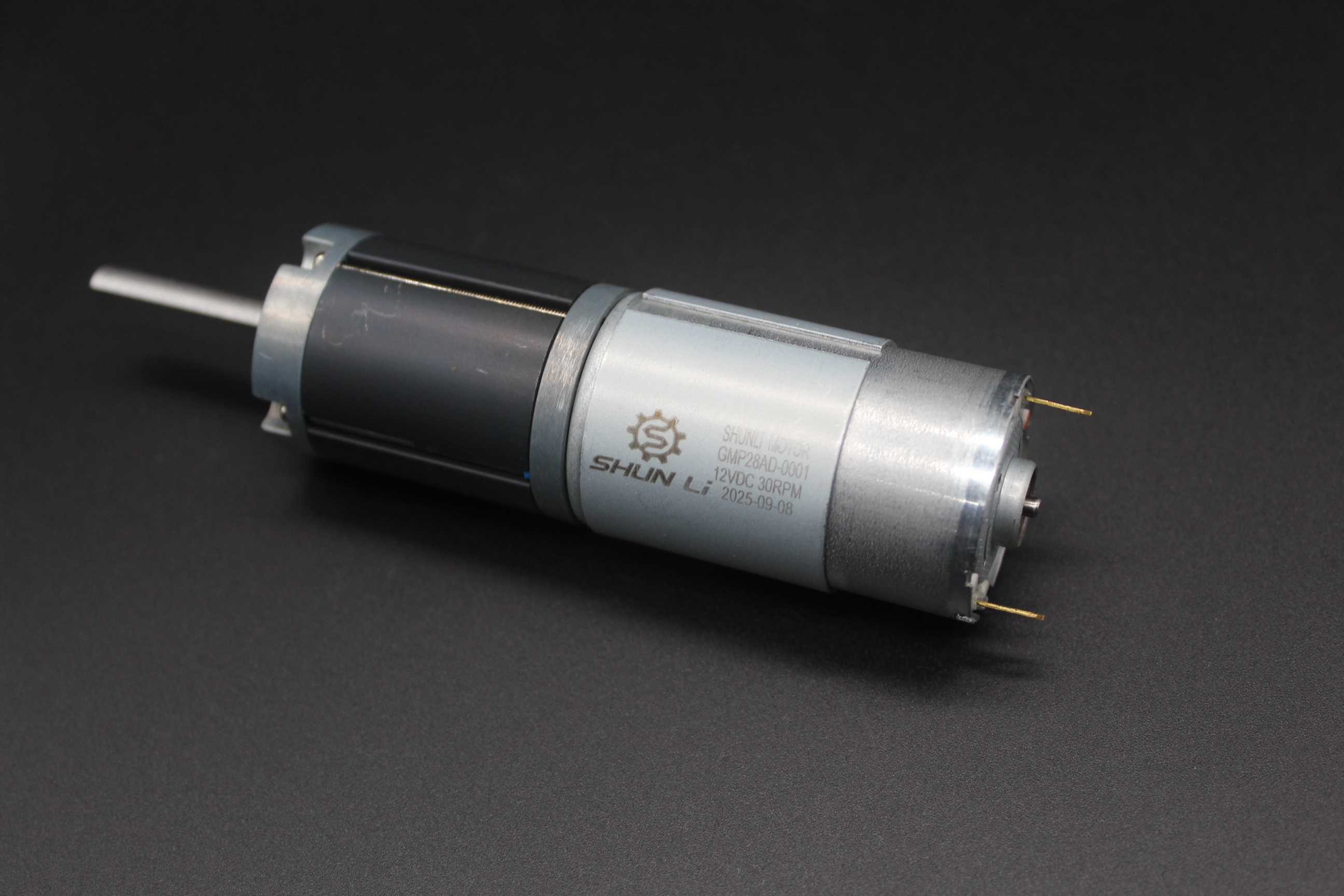 Shunli Gear Motors Customized 12v 24v 28mm Planetary Gearbox Match Pmdc Motor